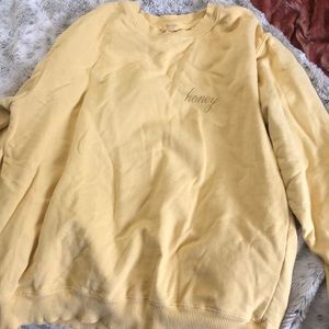Brandy Melville Honey Crew neck